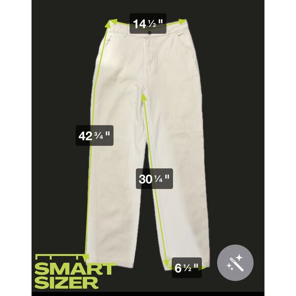 Nasty Gal size 6 cotton twill jeans!   great details and quality, like new! - Picture 3 of 9